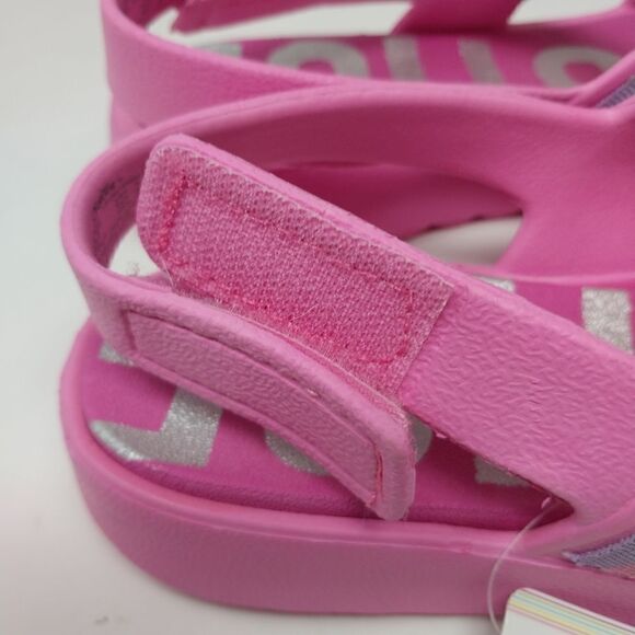 Justice SANDAL. Girls size 4. NWT. BEAUTIFUL PINK. - Picture 3 of 11
